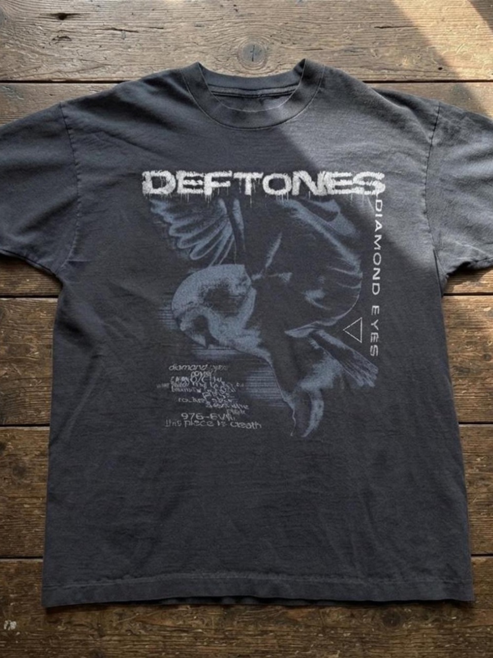 Gildan Black D Eyes Graphic Tee